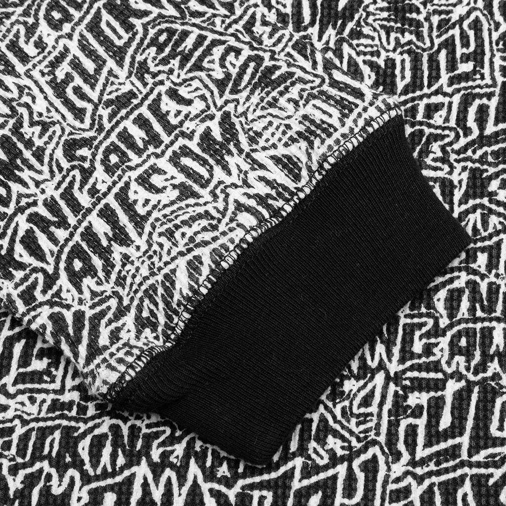 Sticker Stamp L/S Thermal - Black/A.O.P.