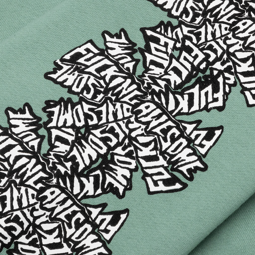 Three Spiral Hoodie - Sage