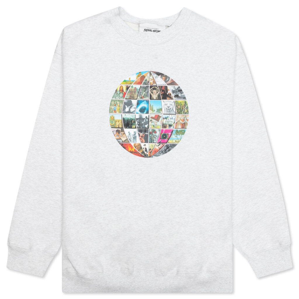 Univision Crewneck - Heather Grey