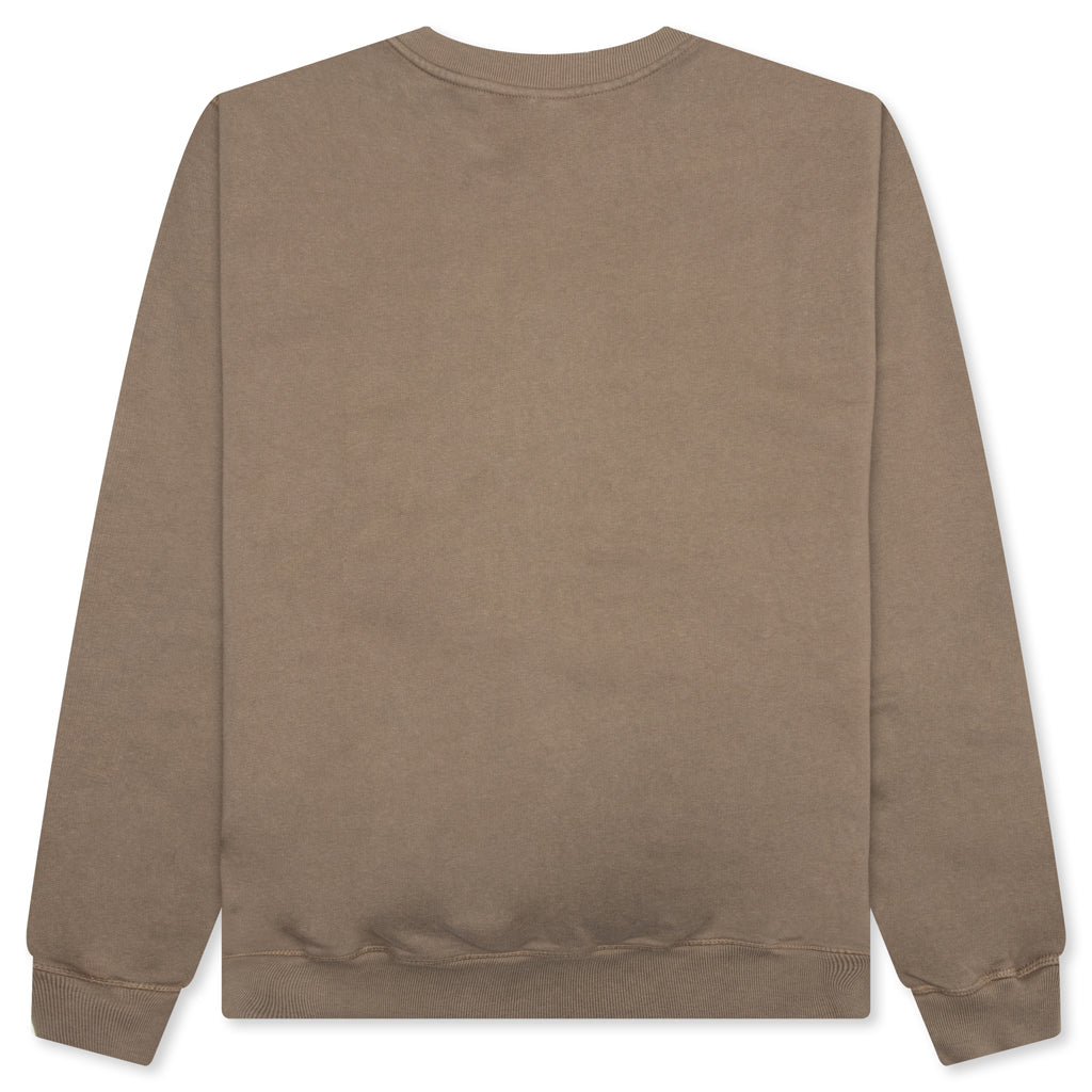 Future Visions Crew Neck Sweatshirt - Stone Grey