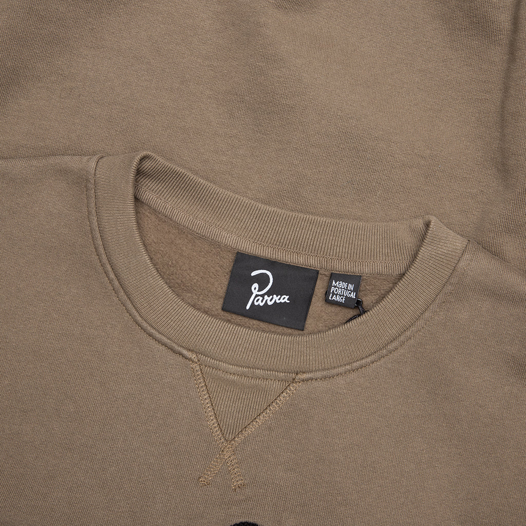 Future Visions Crew Neck Sweatshirt - Stone Grey