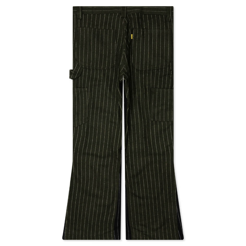 Business Carpenter Flare - Olive