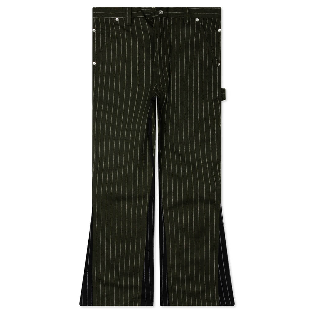 Business Carpenter Flare - Olive
