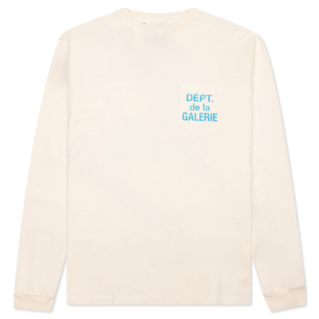 Dept De La Galerie L/S Tee - Cream