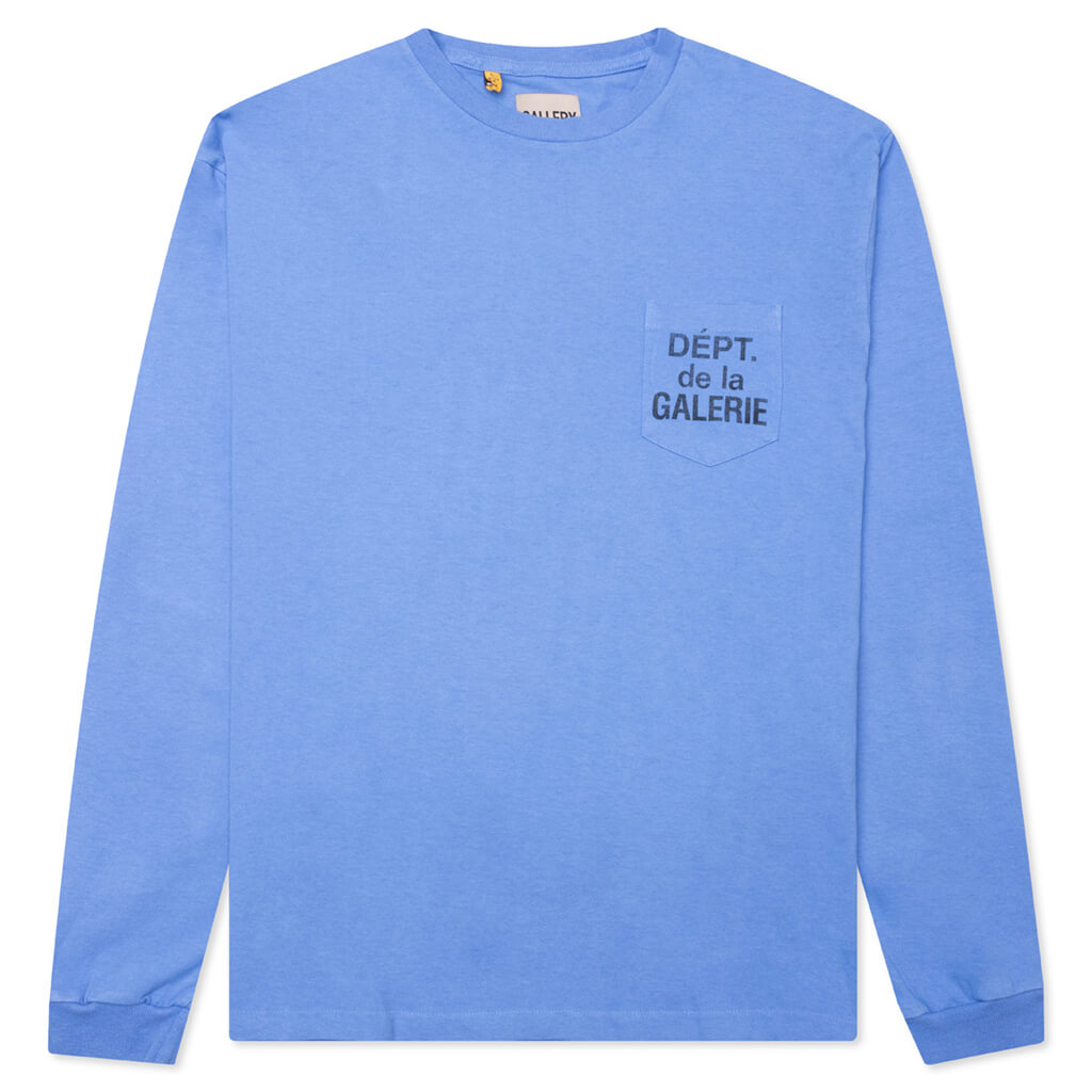 Dept De La Galerie L/S Tee - Blue