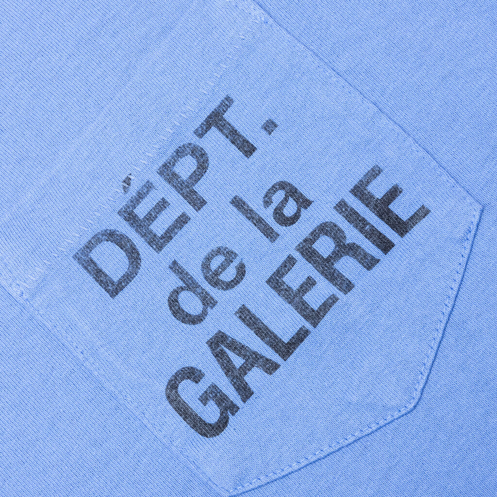 Dept De La Galerie L/S Tee - Blue
