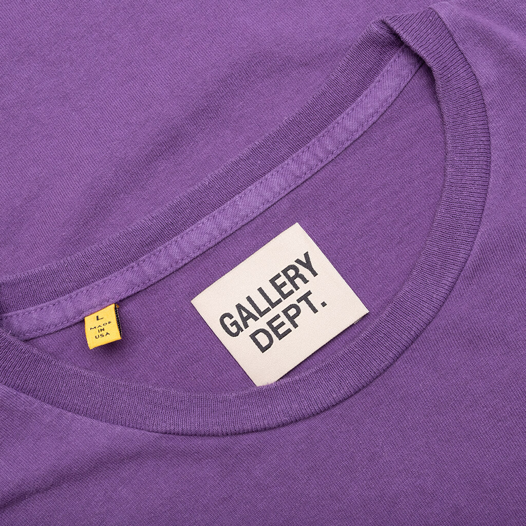 Dept L/S Tee - Purple