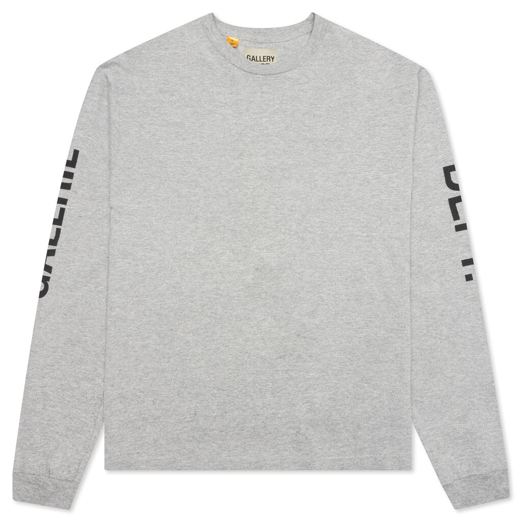 French Collector L/S Tee - Heather Grey