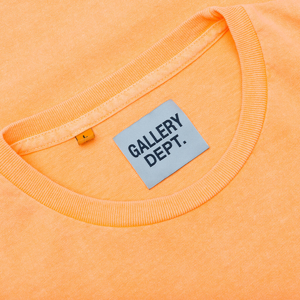 French Tee - Fluorescent Orange