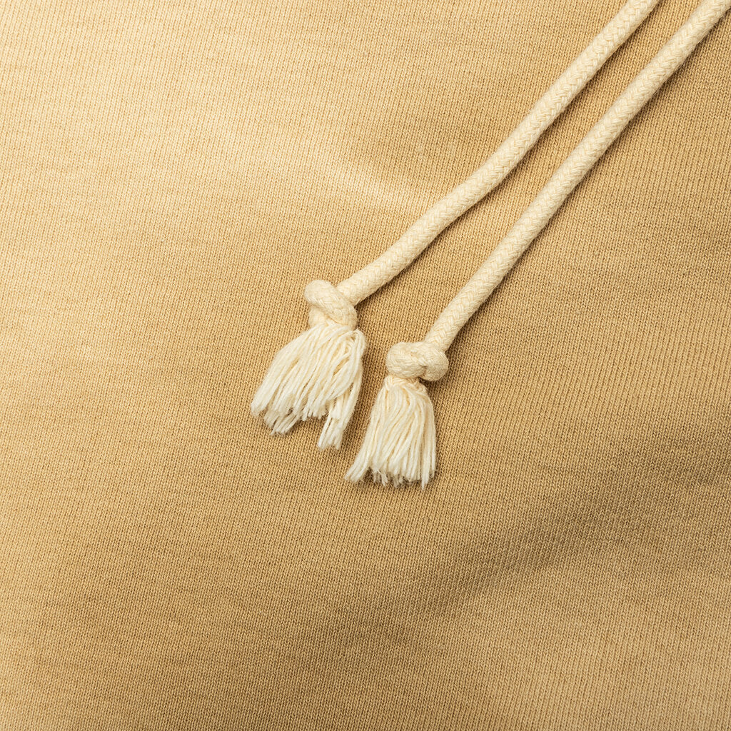 French Zip Hoodie - Tan