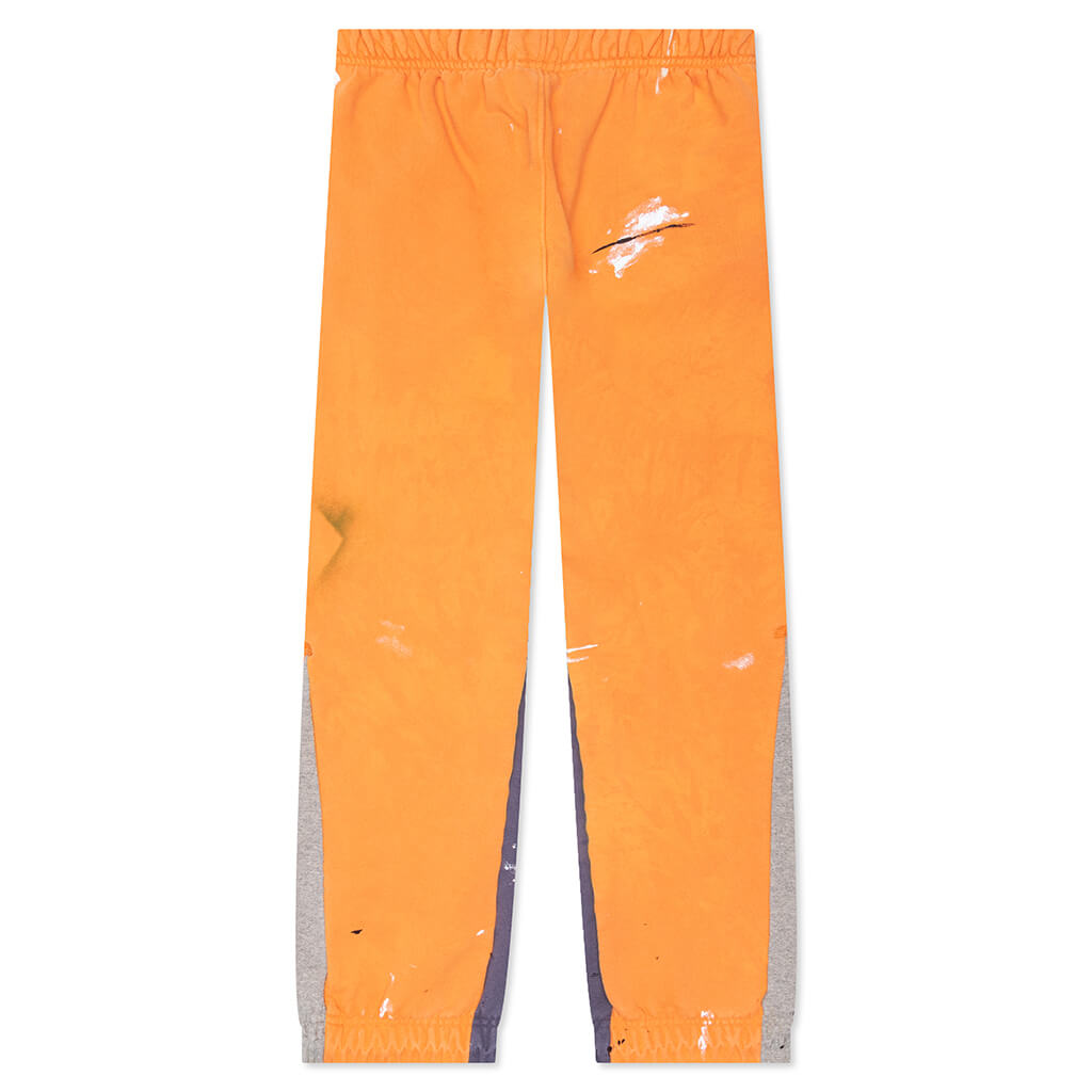 Logo Flare Sweatpants - Orange
