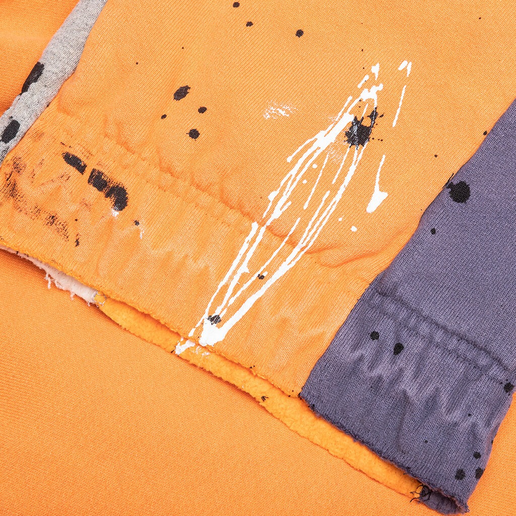 Logo Flare Sweatpants - Orange