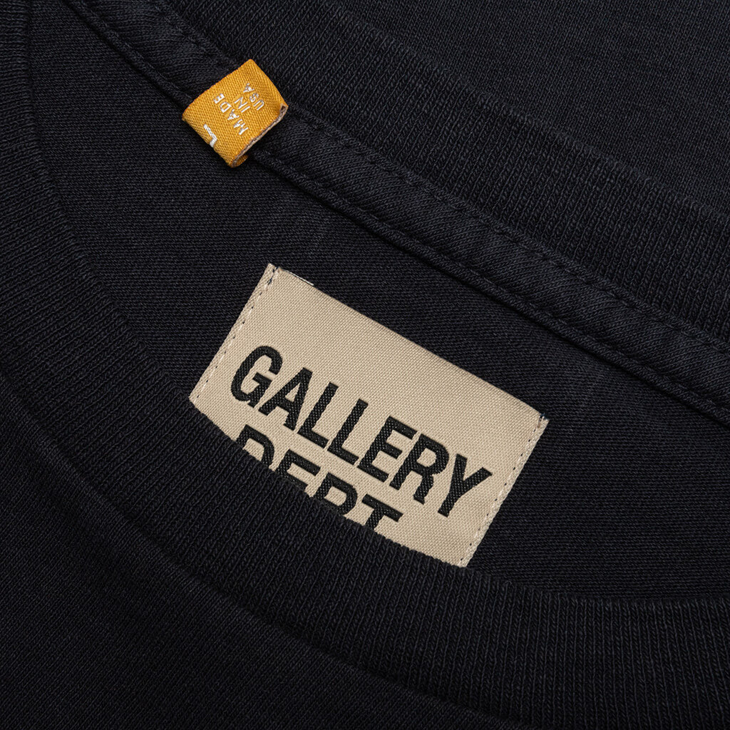 Logo Pocket Tee - Black