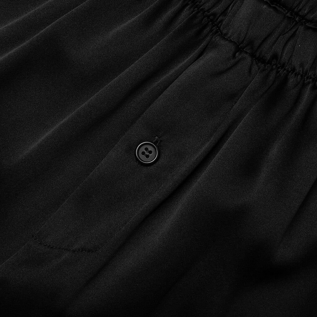 Chateau Josué Presidential Suite Silk Pajama Pant - Black
