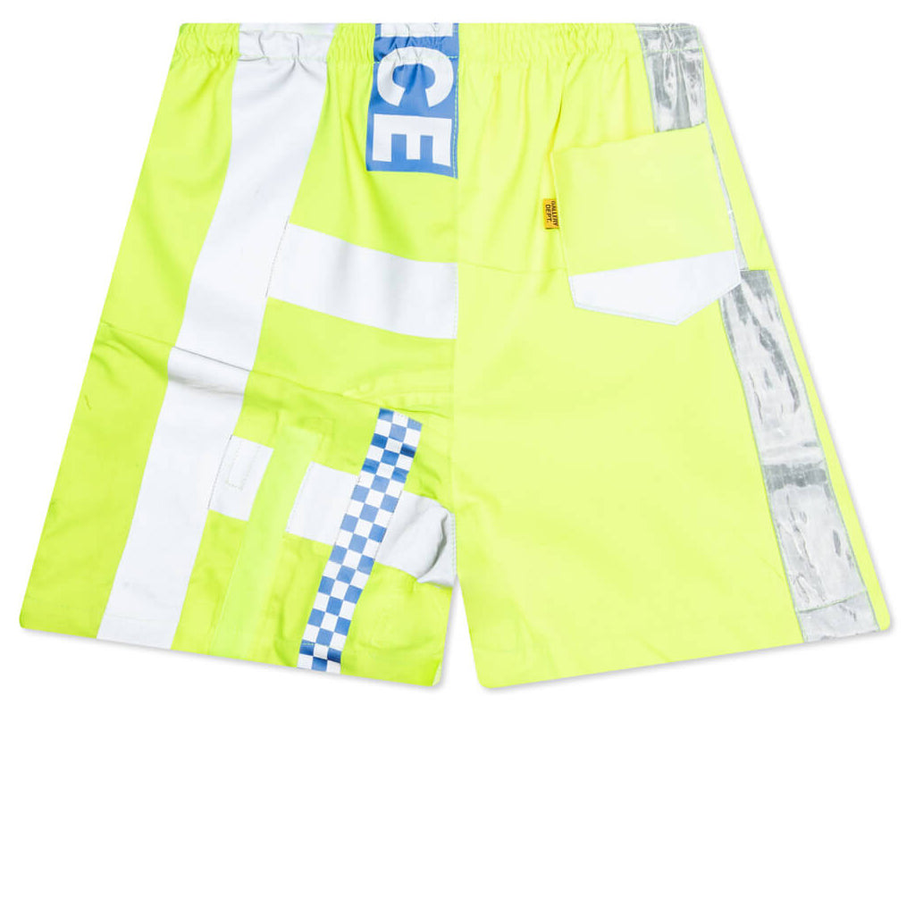 Toxic Zuma Short - Neon Yellow