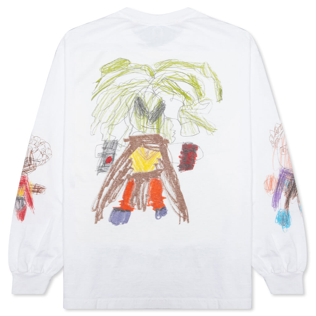 Gallery Dept. x Compound Kids I'm Sad L/S Tee - White