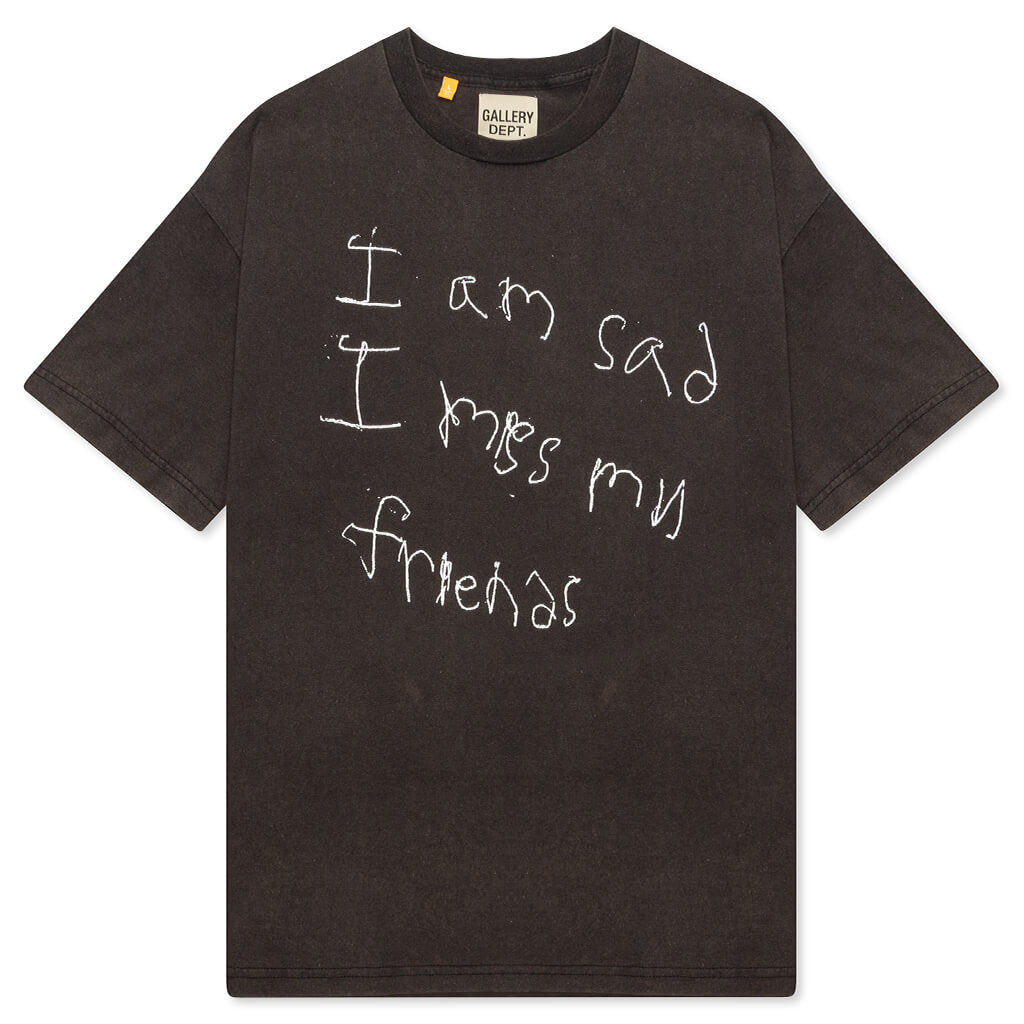 Gallery Dept. x Compound Kids I'm Sad S/S Tee - Black