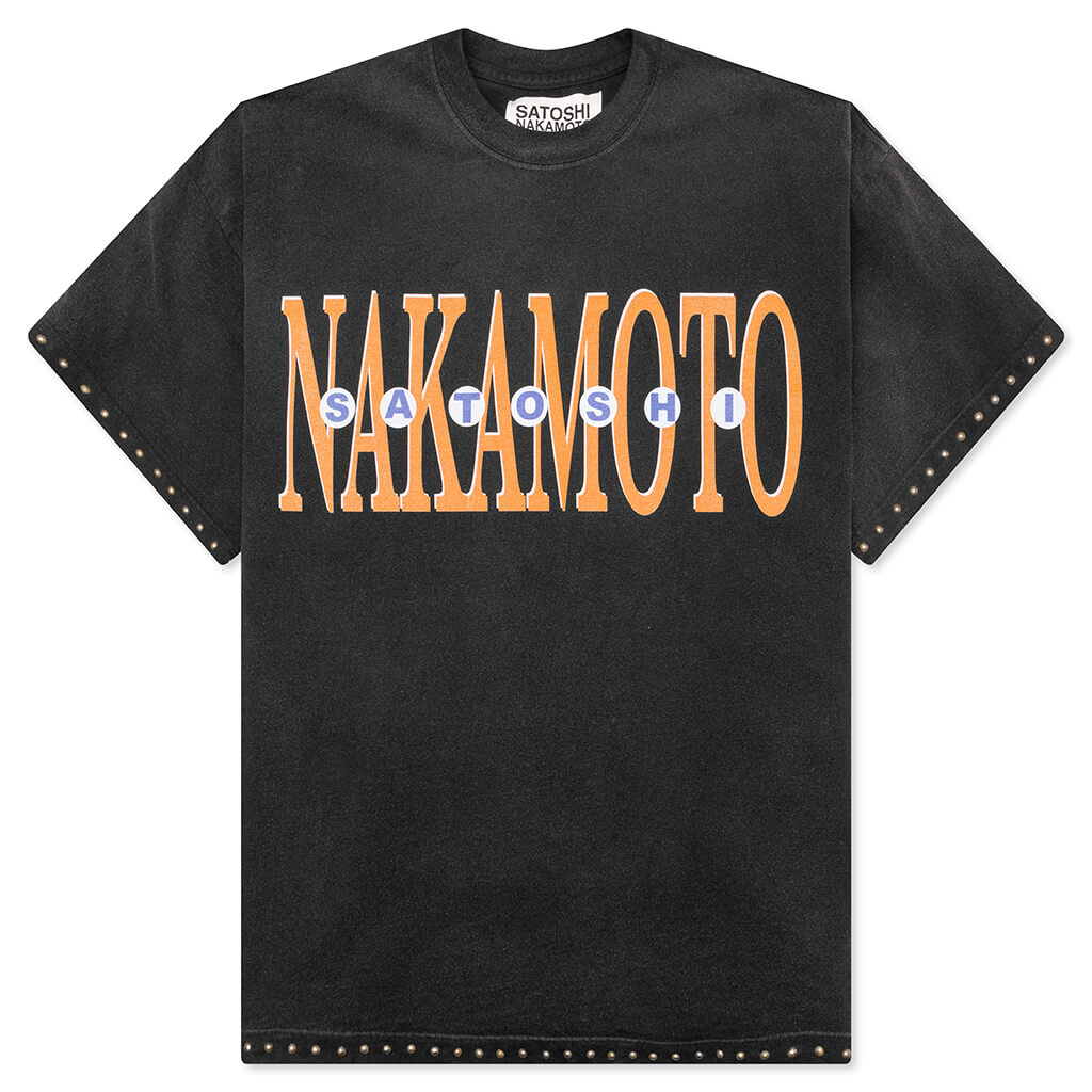 Gameshow Studded Tee - Vintage Black