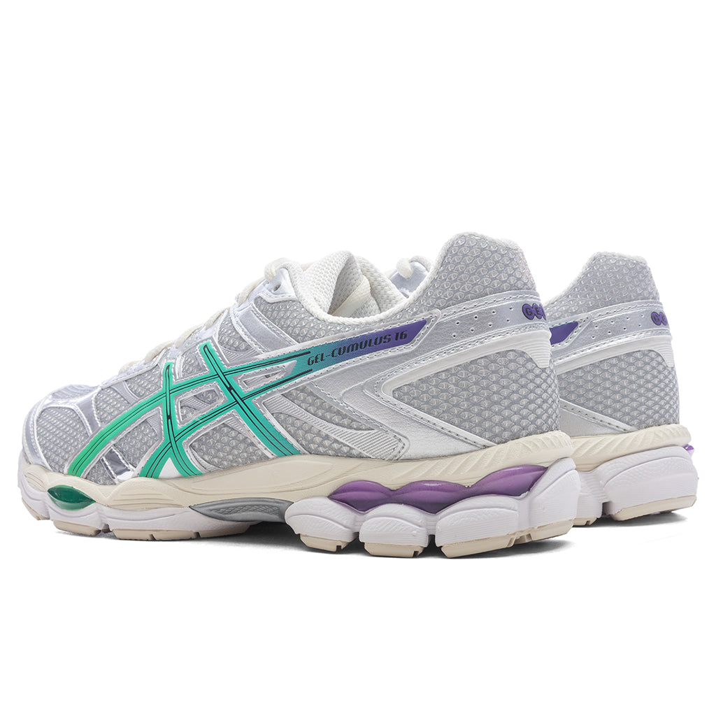 Gel-Cumulus 16 Tomo Summit Exclusive - Cream/Malachite Green