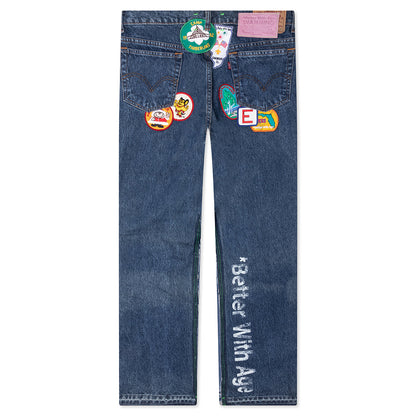 Gentlemen's Denim Pants - Indigo