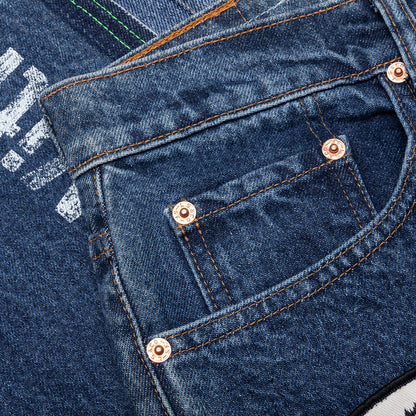 Gentlemen's Denim Pants - Indigo