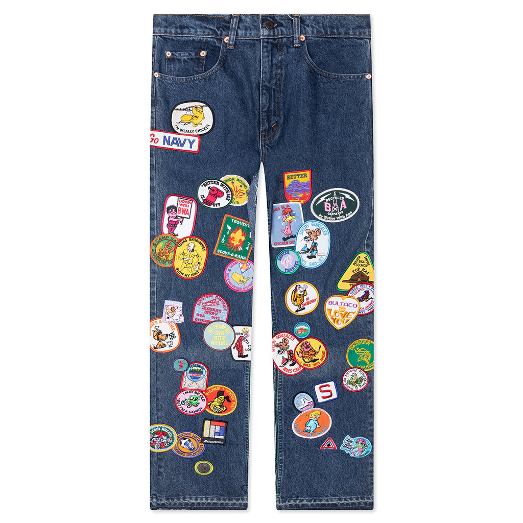 Gentlemen's Denim Pants - Indigo
