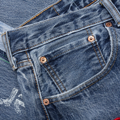 Gentlemen's Denim Pants - Indigo