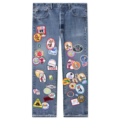 Gentlemen's Denim Pants - Indigo