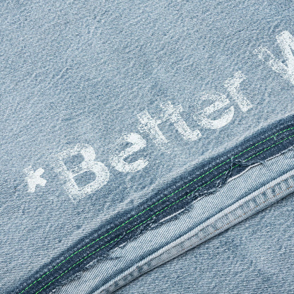 Gentlemen's Denim Pants - Indigo