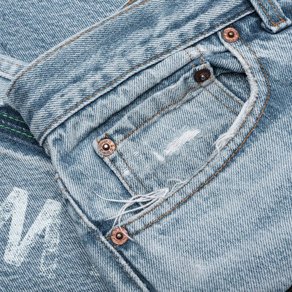 Gentlemen's Denim Pants - Indigo