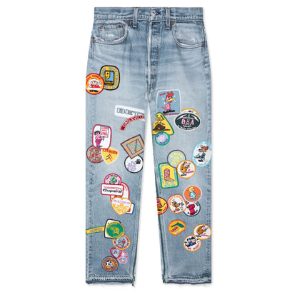 Gentlemen's Denim Pants - Indigo