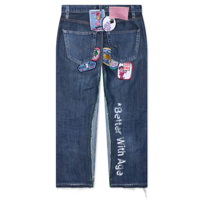 Gentlemen's Denim Pants - Indigo