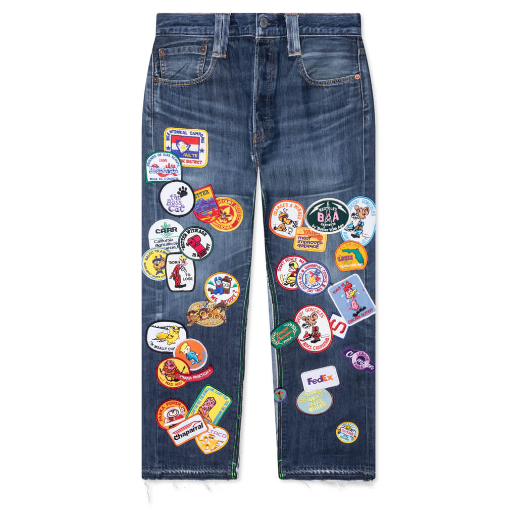 Gentlemen's Denim Pants - Indigo