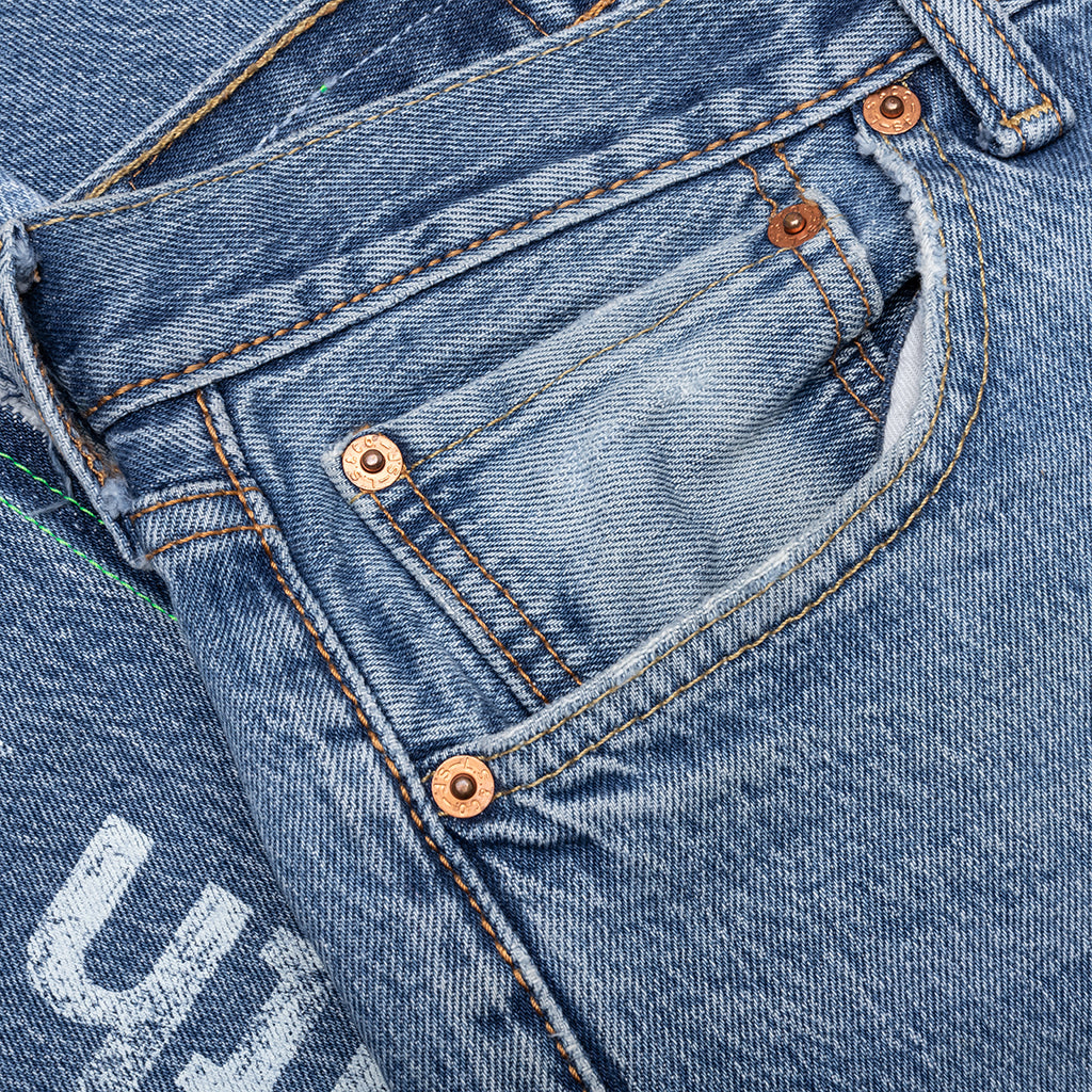 Gentlemen's Denim Pants - Indigo
