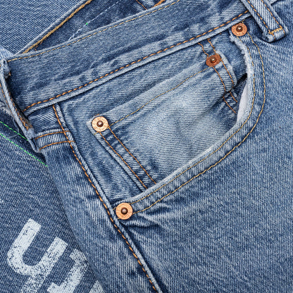 Gentlemen's Denim Pants - Indigo