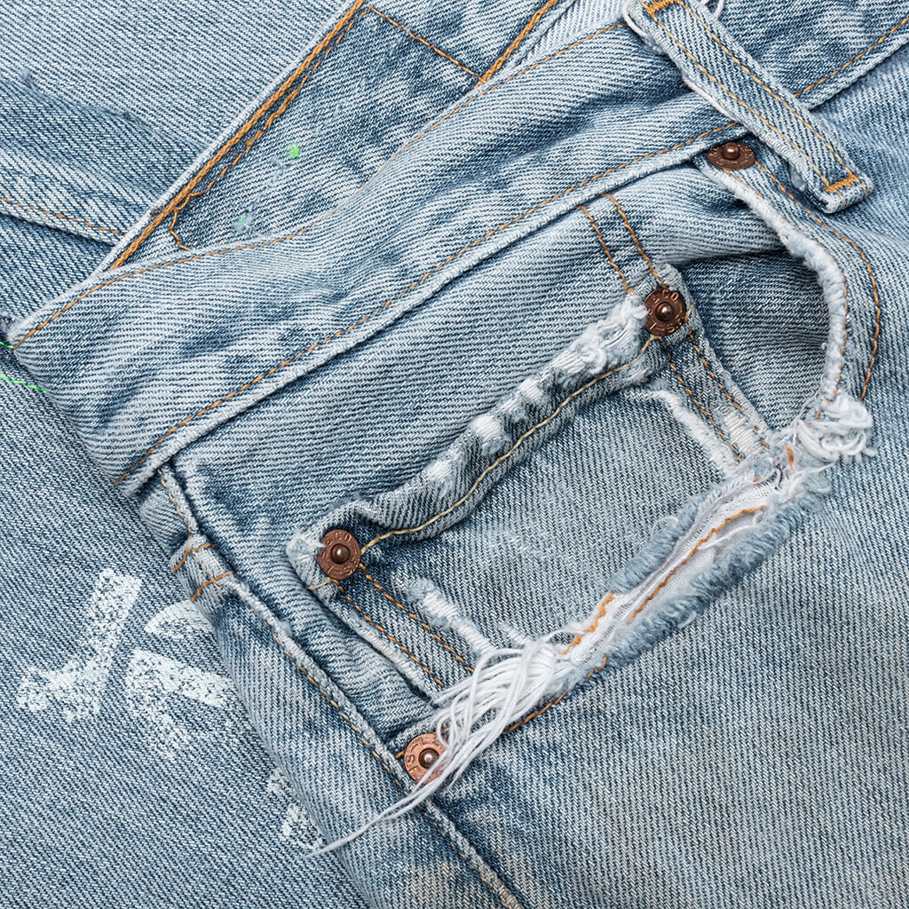 Gentlemen's Denim Pants - Indigo