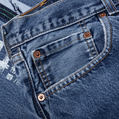 Gentlemen's Denim Pants - Indigo