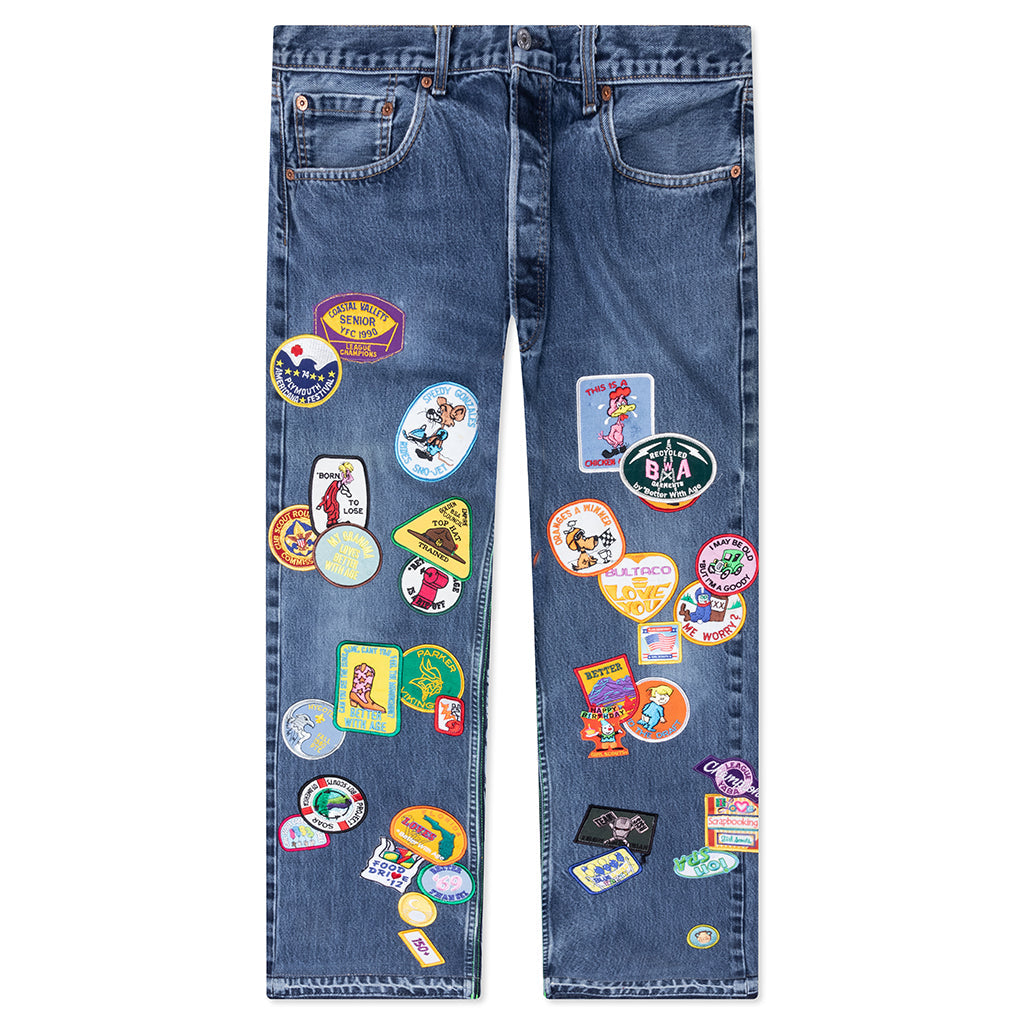 Gentlemen's Denim Pants - Indigo