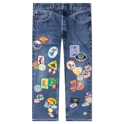Gentlemen's Denim Pants - Indigo