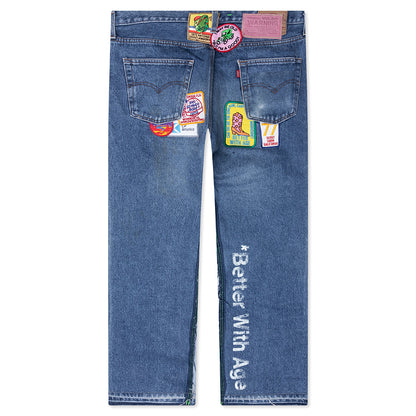 Gentlemen's Denim Pants - Indigo