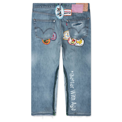 Gentlemen's Denim Pants - Indigo