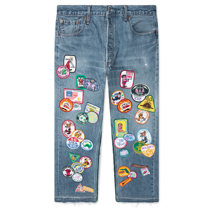 Gentlemen's Denim Pants - Indigo