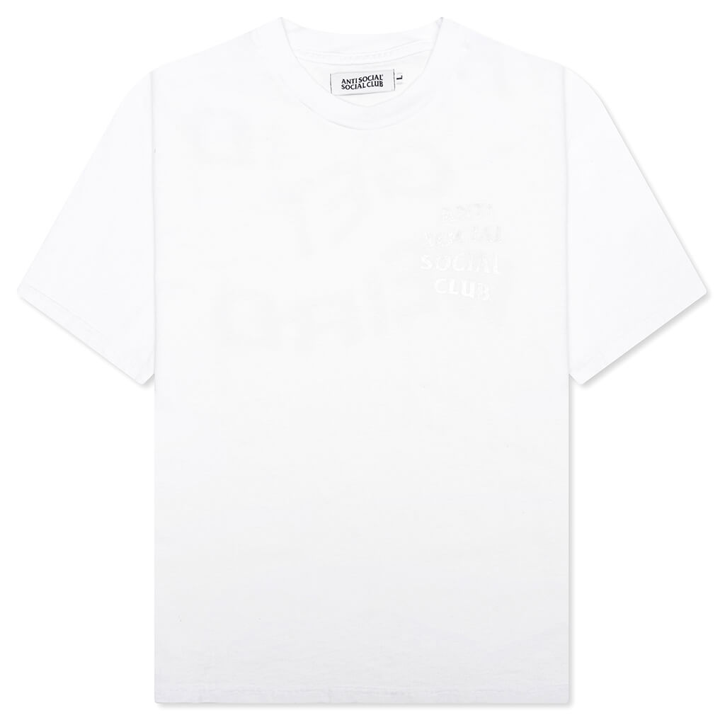 Get Weird Hologram Tee - White
