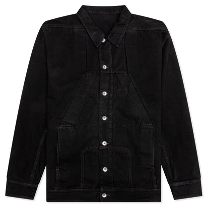 Giacca In Denim Sphinx Jumbo Worker Jacket - Black