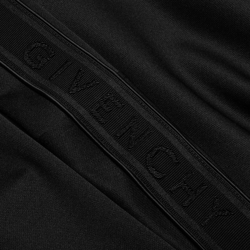 Branded Sleeves Sweatshirt - Black