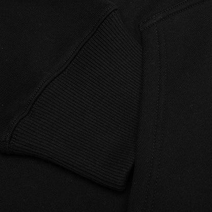 Embroidered Hoodie - Black