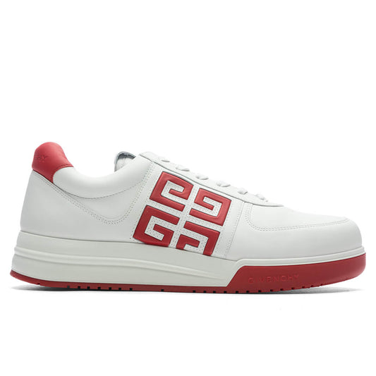 G4 Low Sneakers - White/Red