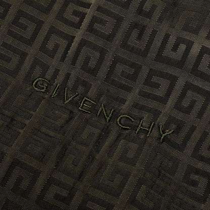 Garment Dye Embroidered Joggers - Military Green