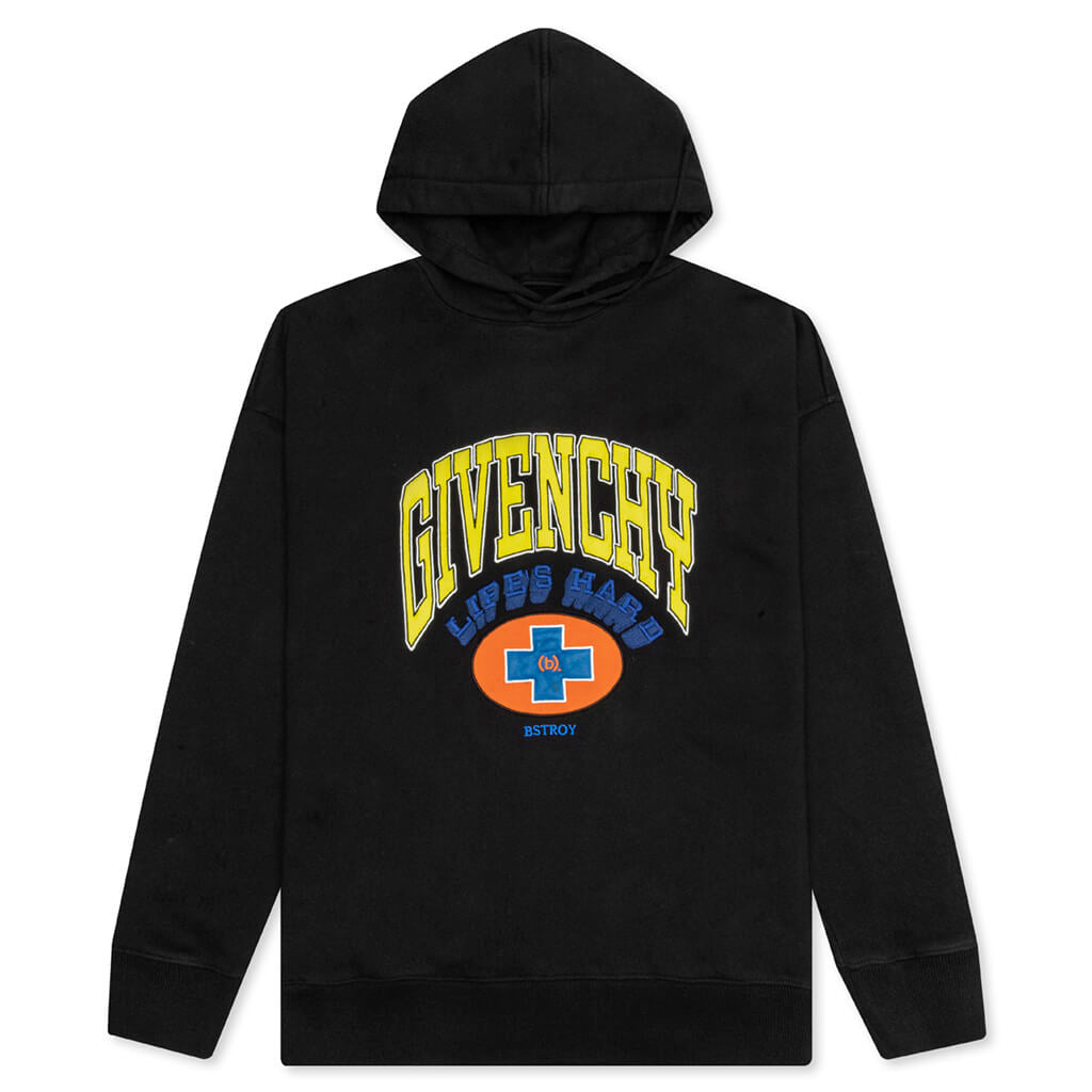 Global Peace Slim Fit Hoodie - Black