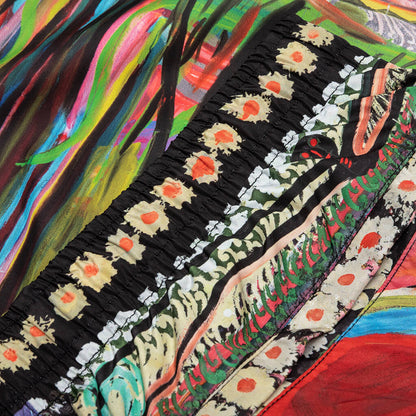 Long Print Shorts - Multicolored